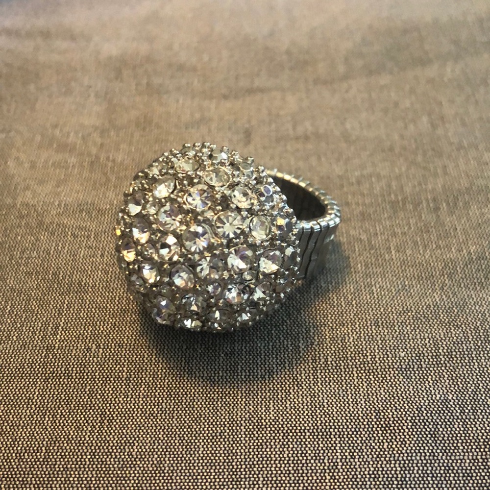 Round Crystal Ring